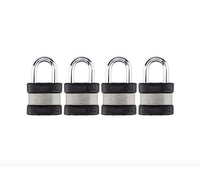 Military-Grade Steel Zinc Padlock - 1-3/4 in. Wide