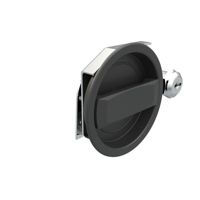 Adjustable Grip Flush Cup Cam Latch with Key Locking - Medium Size - Image 1