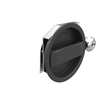 Adjustable Grip Flush Cup Cam Latch with Key Locking - Medium Size - Image 1