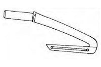 Diamond Needle 39508B Lower Looper for Union Special 39500 Machines