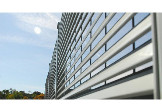 Commercial Louvered Fences for Security & Ventilation - Image 1