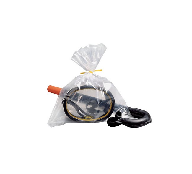 Flat Polyethylene Storage Bag 5x16, 4 Mil Thick, Reusable (1000-Pack) - Image 1