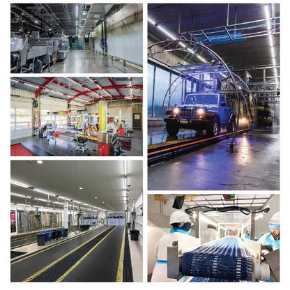 8 Feet (ft) Low-Profile Linkable Light Emitting Diode (LED) Super High Output (SO) Linear Luminaire Light - Image 2