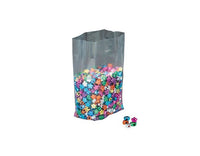 Low-Density Gusseted Polyethylene Material Handling Bag - 6x15 in, 1-2 Mil Thick