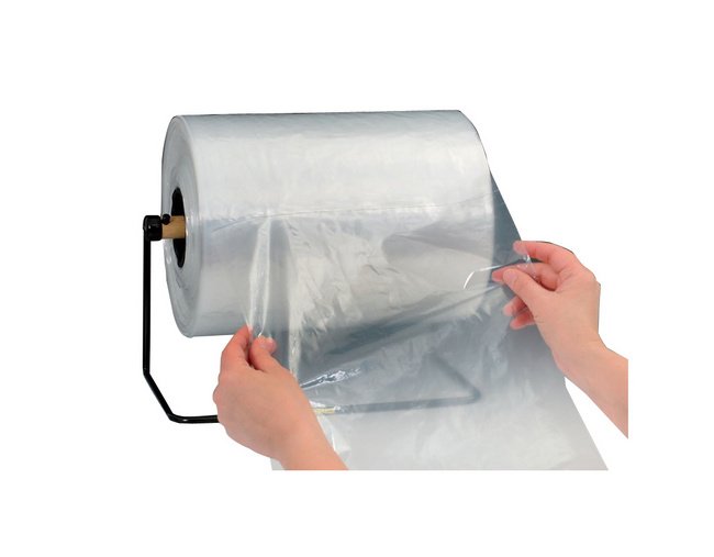 12x18x4 Mil Low-Density Polyethylene Material Handling Bag Roll - Image 1