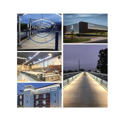 2 Feet (ft), 277 Volt (V) Alternating Current (AC) Voltage Low-Profile, Driverless Linkable Light Emitting Diode (LED) Linear Luminaire Light - Image 2