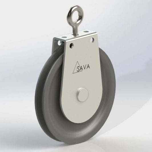 LP Series 0.438 Inch (in) Thickness Eye Mount Bracket Pulley - Image 1
