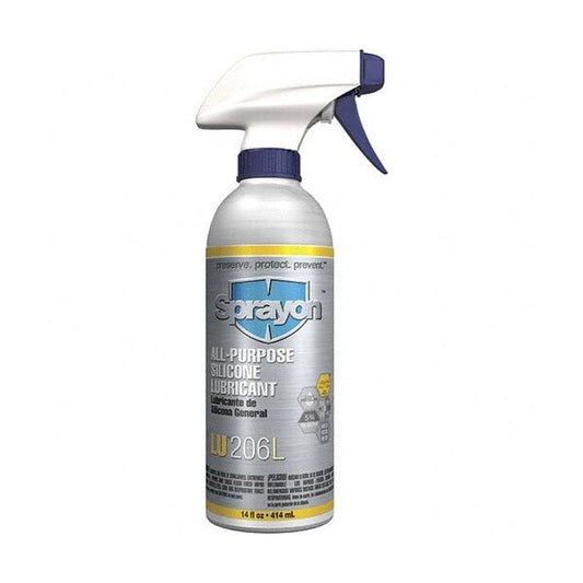 Silicone Clear Lubricating Oil Spray - 14 oz Trigger Spray Can - Image 1