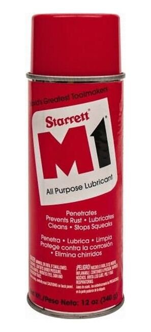 Starrett 12oz Aerosol Spray Lubricating Oil - Image 1