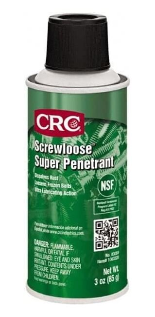 CRC 6 oz Penetrant/Lubricating Aerosol Can - Image 1