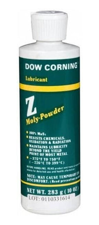 Dow Corning 10 oz Dry Moly Black Lubricating Oil