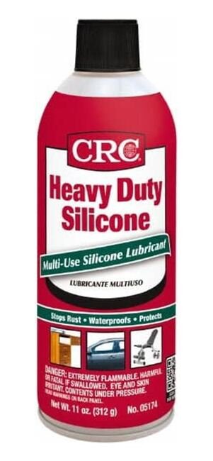 CRC 16oz Aerosol Silicone Clear Lubricating Oil - Image 1
