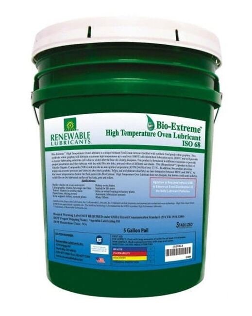 Renewable Lubricants 5 Gallon Synthetic/Graphite White Lubricating Oil - Image 1
