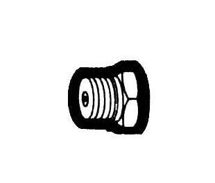 1/4"-28 Thread Plug Grease Fitting - Image 1