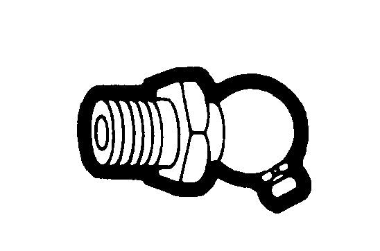 1" Length Grease Fitting - Thread Fitting - Image 1