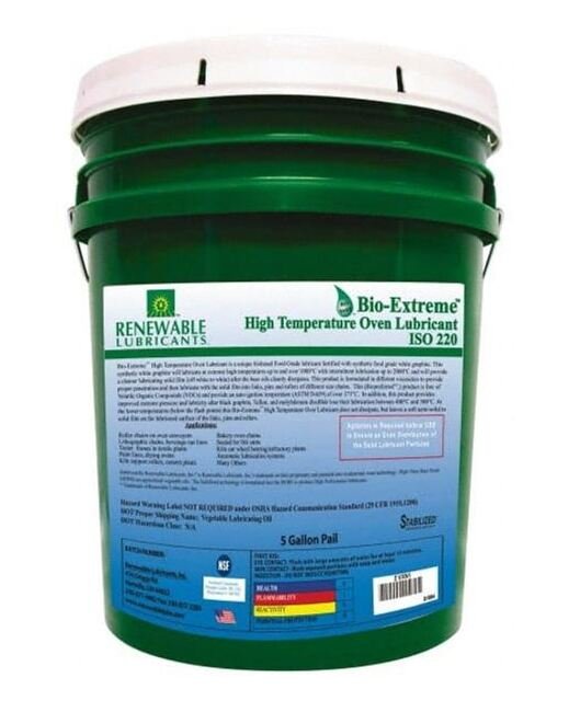 Renewable Lubricants 5 Gallon Synthetic/Graphite White Lubricating Oil - Image 1