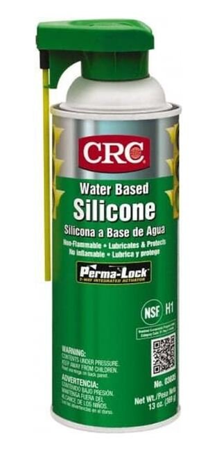 CRC 16oz Aerosol Silicone White Lubricating Oil - Image 1