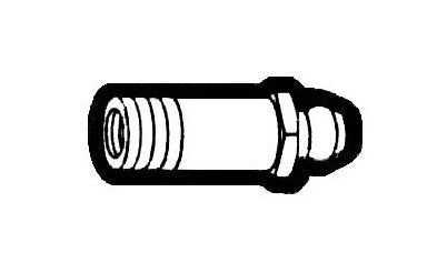 15/16" Long Grease Fitting - Thread Fitting, 1/4"-28 - Image 1