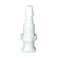 Panel Mount Female Luer Lock to 1/8" Barb Bulkhead Connector