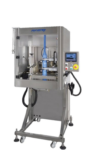 AFM LX-150 Shrink Sleeve Labeler with Tamper Evident Banding - Image 1
