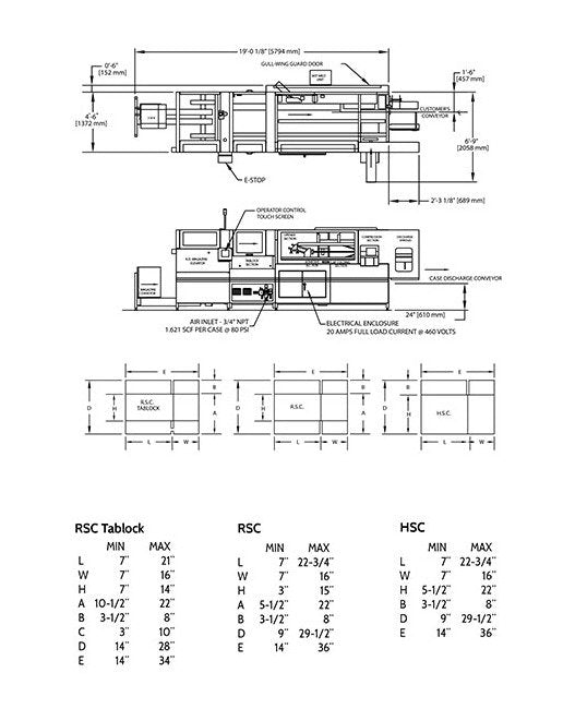 ABC Packaging Model 335 Case Erectors - Image 2