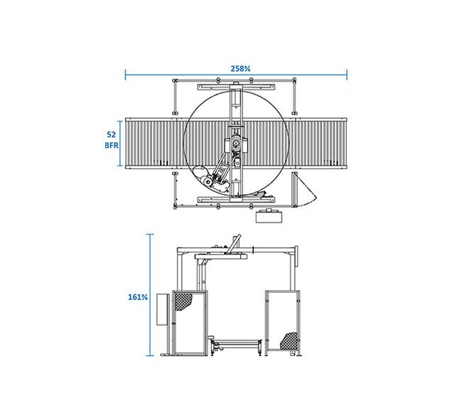 Phoenix PRTA 2150 Automatic Rotary Stretch Wrapping Machine - Image 2