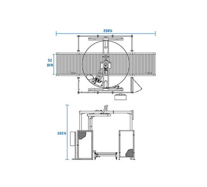 Phoenix PRTA 2150 Automatic Rotary Stretch Wrapping Machine - Image 2
