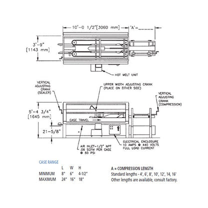 ABC Packaging Super Pro 30HM Adhesive Tape Case Sealers - Image 2