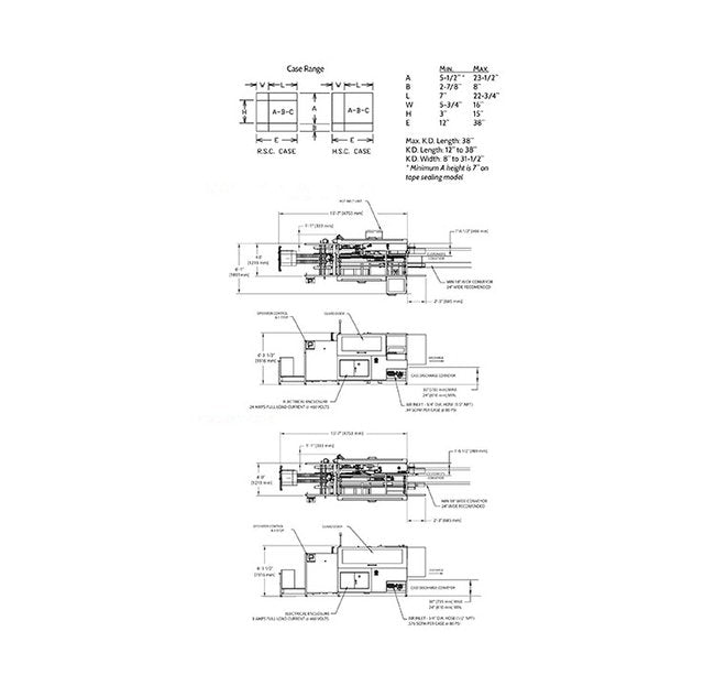 ABC Packaging Model 400 Case Erectors - Image 2