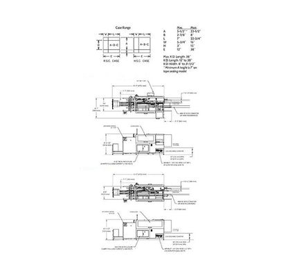ABC Packaging Model 400 Case Erectors - Image 2