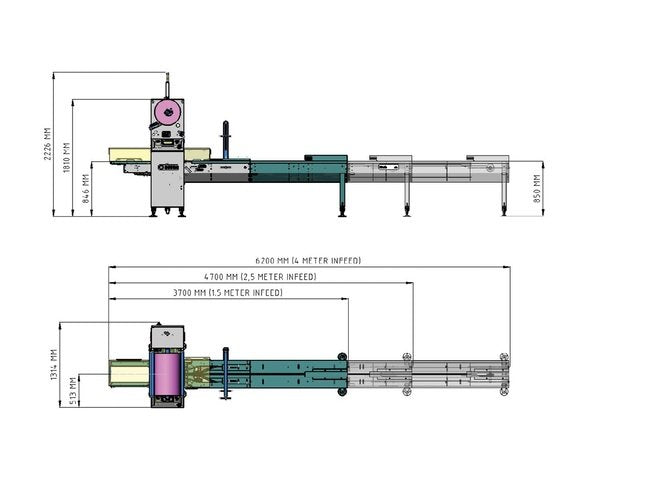 Syntegon Pack 102 Horizontal Flow Wrapping Machine - Image 2