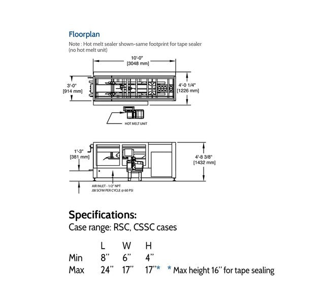 ABC Packaging Model 436 Top Case Sealers - Image 2