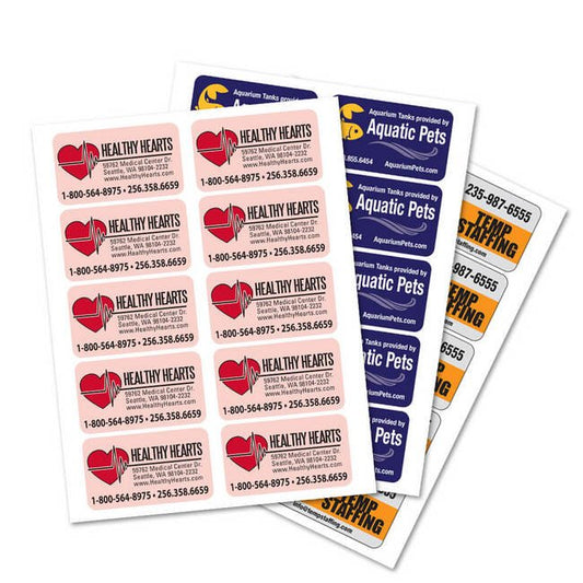 Rectangle Product Label Sheet 3.5 x 2 - Image 1