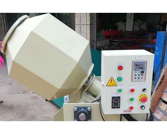 Inovatec IA Series 50L Tilt Barrel Rotary Drum Polishing Machine - Image 1