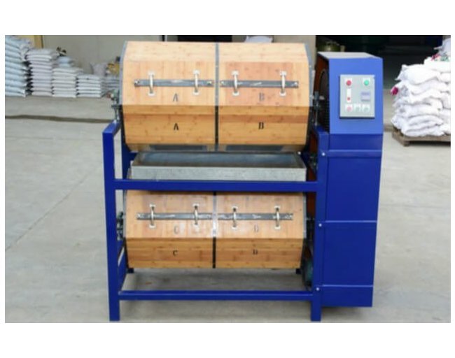 Inovatec JFH Series 300L Wood Barrel Mass Finishing Machine - Image 5