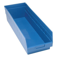 Blue Shelf Bin - 23-5/8 x 8-3/8 x 6 Inches