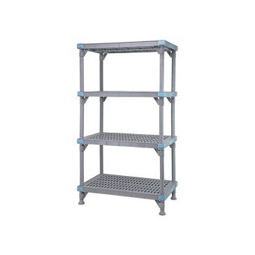 Millenia Vented 4-Tier Shelving Unit 18x24x50 - Image 1