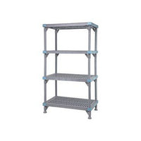 Millenia Vented 4-Tier Shelving Unit 18x24x50