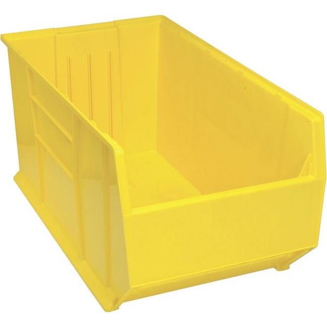 Heavy-Duty Yellow Hulk Container 35-7/8 x 19-7/8 x 17-1/2 - Image 1