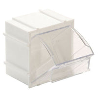 White Tip Out Bin for Efficient Material Handling