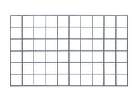 18x30 Grid Panel - Gray Epoxy Coated Shelving Accessory