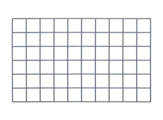 18x30 Grid Panel - Gray Epoxy Coated Shelving Accessory - Image 1