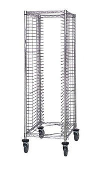 Heavy-Duty Wire Tray Cart End Load