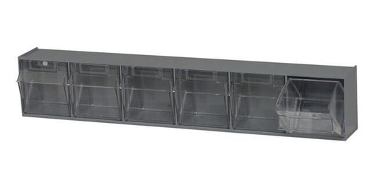 Gray Tip Out Bin - Material Handling Storage Solution - Image 1