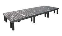 Ventilated Plastic Dunnage Platform - 96x36x12