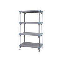 Millenia Solid Shelving Unit 4-Tier 18x24x50