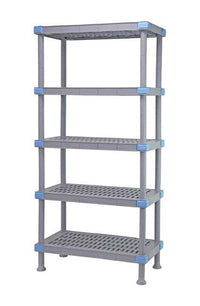 Quantum Millenia Vented 5-Tier Shelving Unit 18x54x86