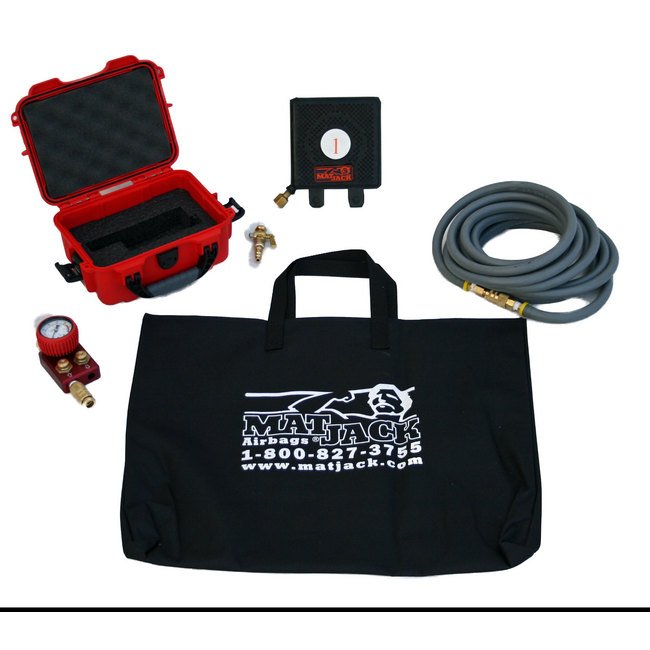 1.5 Ton Aramid Matjack High Pressure Air Lifting Kit - Image 1