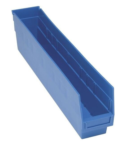 Blue Shelf Bin - Heavy-Duty Storage Solution - Image 1