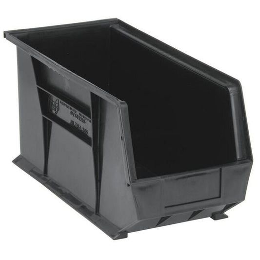Recycled Ultra Stack & Hang Bin - Black, QUS265BR - Image 1